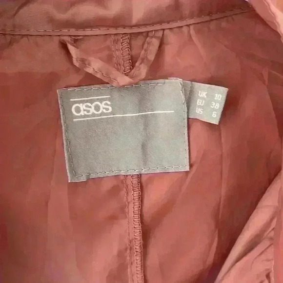 ASOS Women’s Packable Windbreaker, Size 6 - Picture 5 of 7